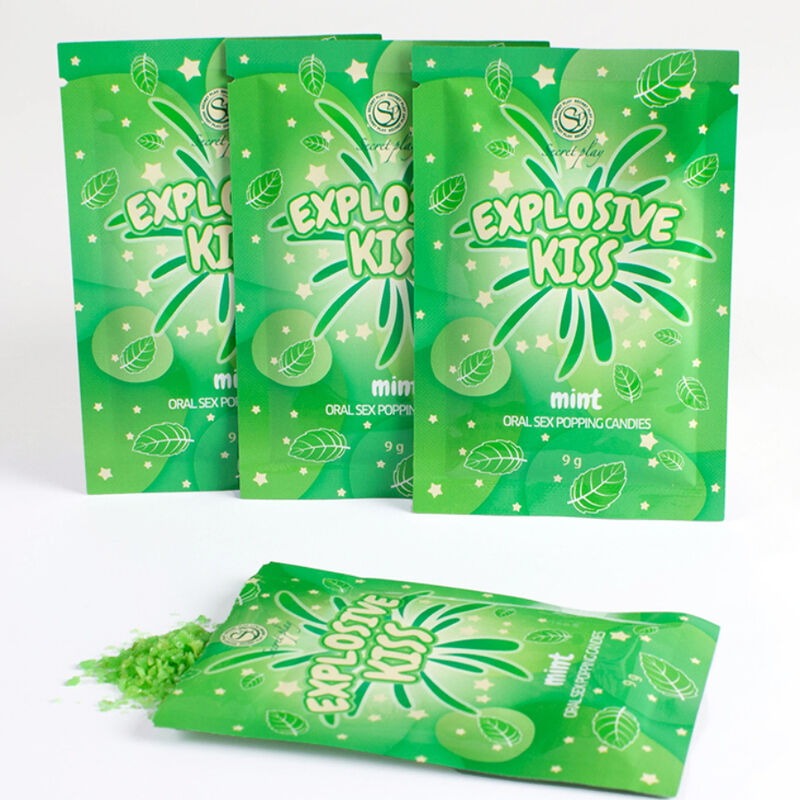 SECRETPLAY - BONBONS EXPLOSIFS À LA MENTHE - Sensualia