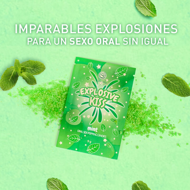 SECRETPLAY - BONBONS EXPLOSIFS À LA MENTHE - Sensualia