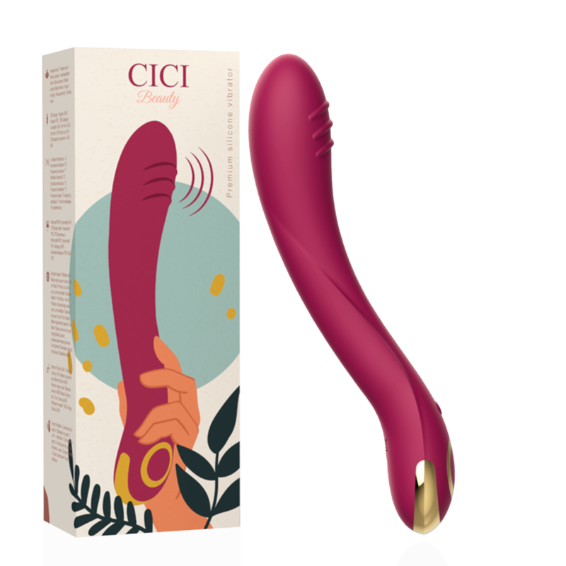 CICI BEAUTY - VIBRATEUR POINT G EN SILICONE PREMIUM - Sensualia