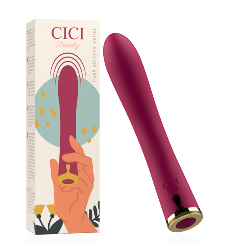CICI BEAUTY - PREMIUM PUSH BULLET EN SILICONE - Sensualia