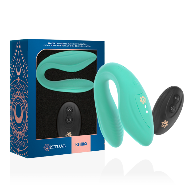 RITHUAL - TÉLÉCOMMANDE KAMA POUR COUPLES AZABACHE - Sensualia