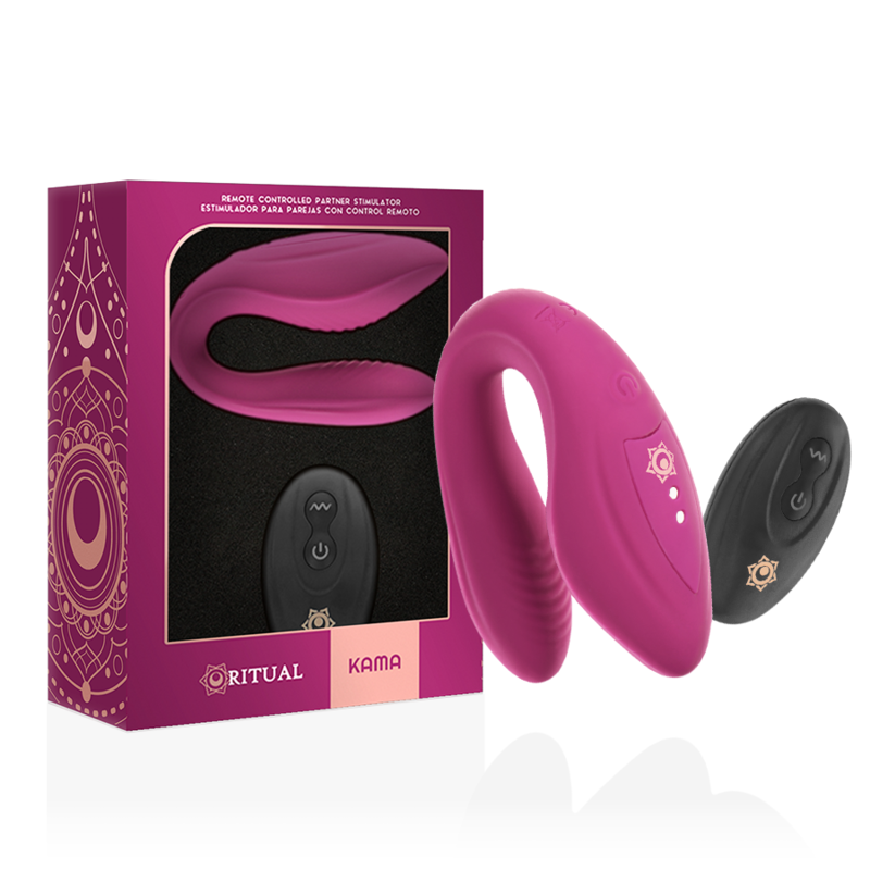RITHUAL - TÉLÉCOMMANDE KAMA POUR COUPLES AZABACHE - Sensualia