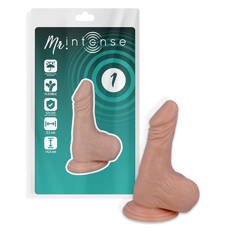 MR INTENSE - 1 PÉNIS RÉALISTE 14.6 CM -O- 3.5 CM - Sensualia