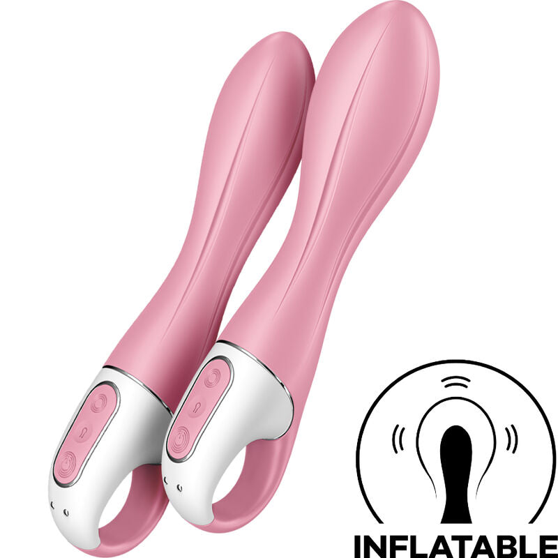 SATISFYER - VIBRATEUR POMPE A AIR 2 ROSE - Sensualia