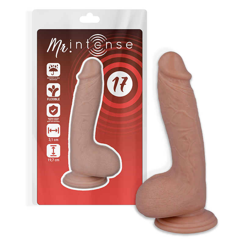 MR INTENSE - 17 PÉNIS RÉALISTE 19.7 CM -O- 4.1 CM - Sensualia