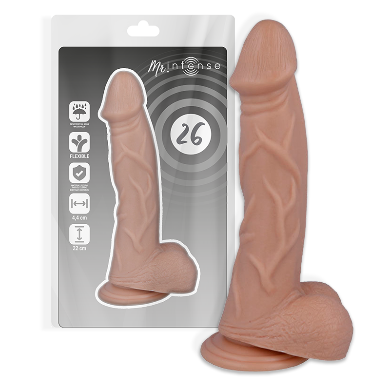 MR INTENSE - 26 PÉNIS RÉALISTE 22 CM -O- 4.4 CM - Sensualia