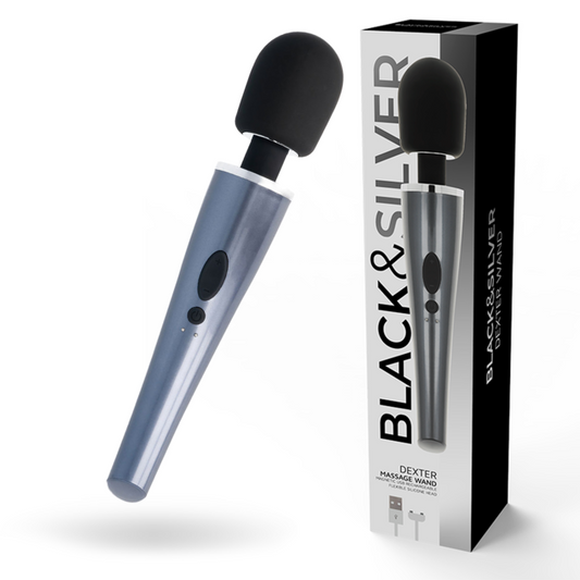 BLACK&SILVER - BAGUETTE DE MASSAGE DEXTER BLACK&SILVER