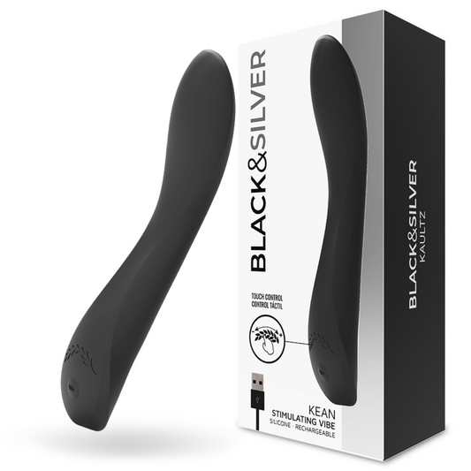 BLACK&SILVER - COMMANDE TACTILE DU VIBRATEUR KEAN BLACK&SILVER