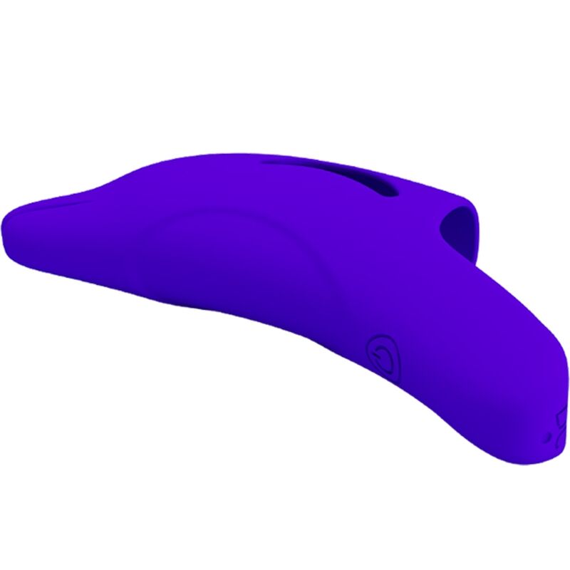 PRETTY LOVE - PUISSANT STIMULATEUR DE DOIGTS BLEU FONCÉ DELPHINI - Sensualia