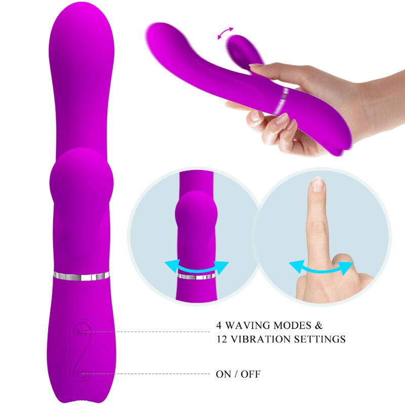 PRETTY LOVE - VIBRATEUR STIMULATEUR CLITORIS - Sensualia