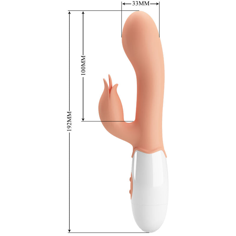 PRETTY LOVE - BLOODY MARY VIBRATEUR AVEC STIMULATEUR - Sensualia