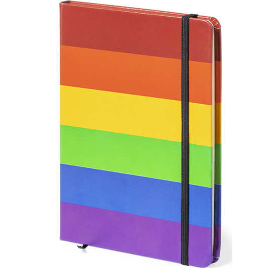 PRIDE - CARNET DRAPEAU LGBT 15 x 21 - Sensualia