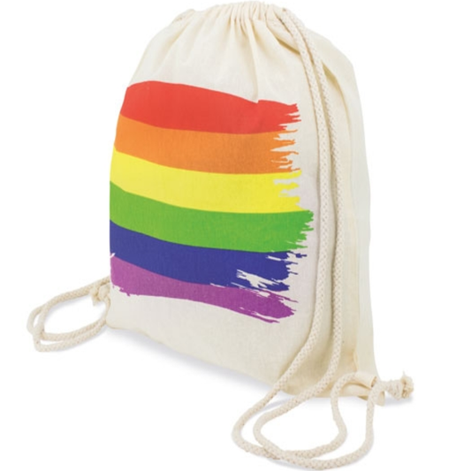 PRIDE - SAC  DOS DRAPEAU LGBT EN COTON - Sensualia