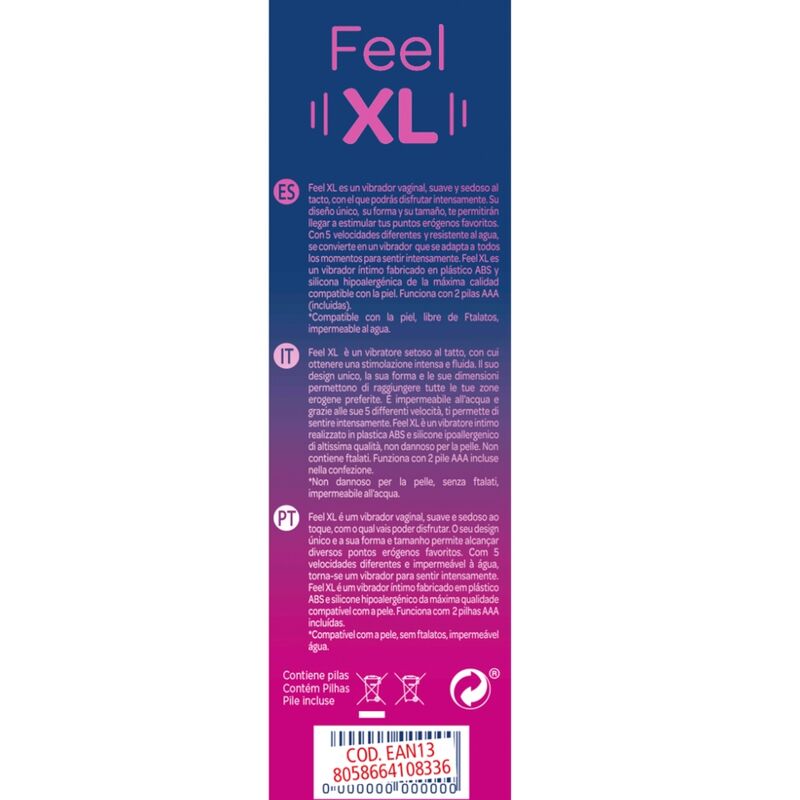 CONTROL - BALLE VIBRANTE FEEL XL - Sensualia