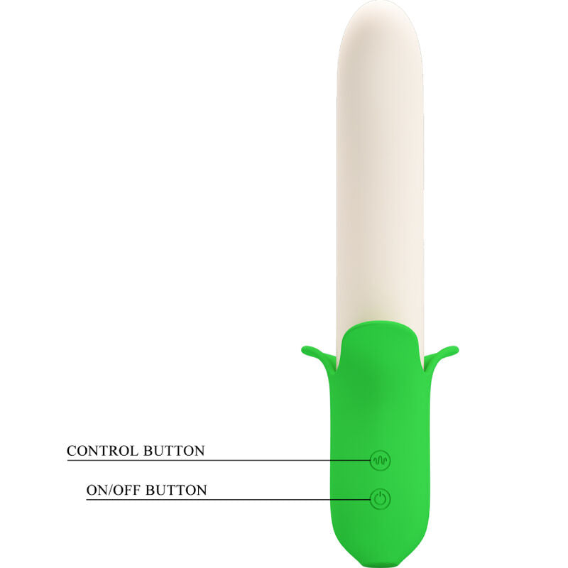 PRETTY LOVE - BANANA KNIGHT SUPER PUISSANCE 7 VIBRATIONS EN SILICONE - Sensualia