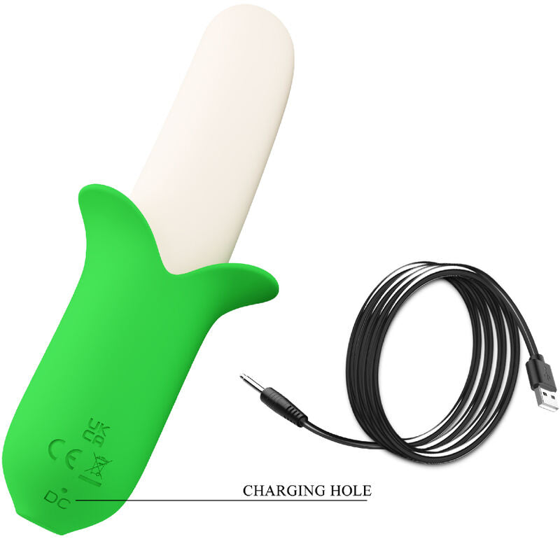 PRETTY LOVE - BANANA KNIGHT SUPER PUISSANCE 7 VIBRATIONS EN SILICONE - Sensualia