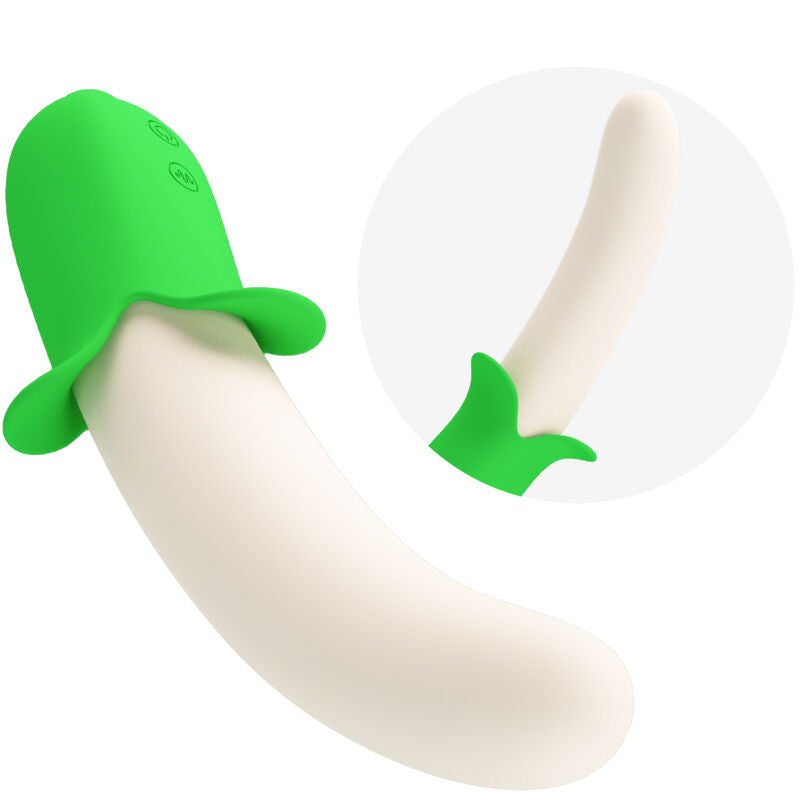 PRETTY LOVE - BANANA KNIGHT SUPER PUISSANCE 7 VIBRATIONS EN SILICONE - Sensualia