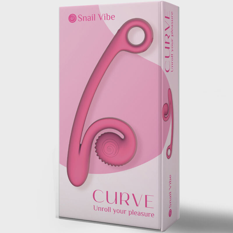 SNAIL VIBE - CURVE VIBRADOR NARANJA - Sensualia