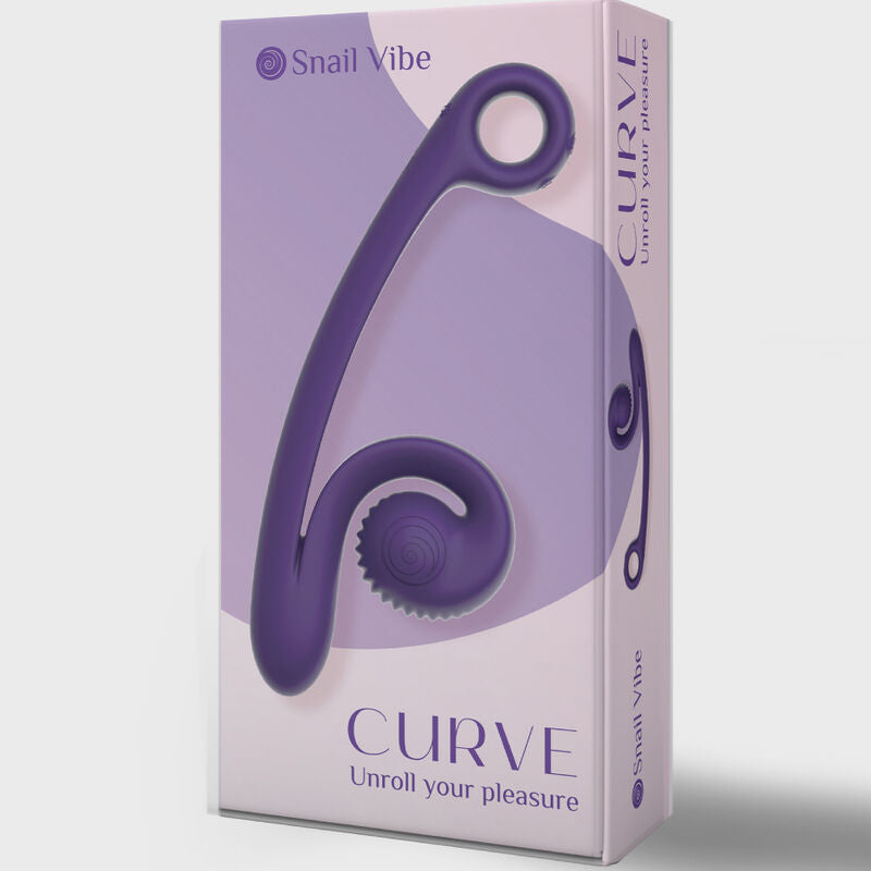 SNAIL VIBE - CURVE VIBRADOR NARANJA - Sensualia