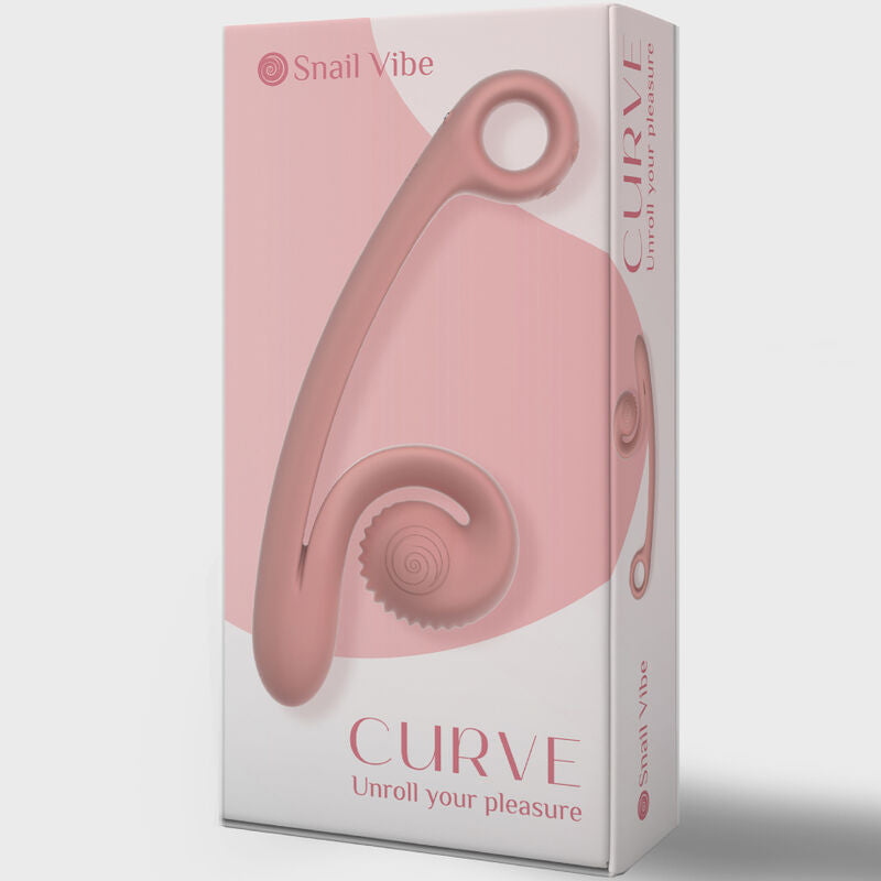 SNAIL VIBE - CURVE VIBRADOR NARANJA - Sensualia