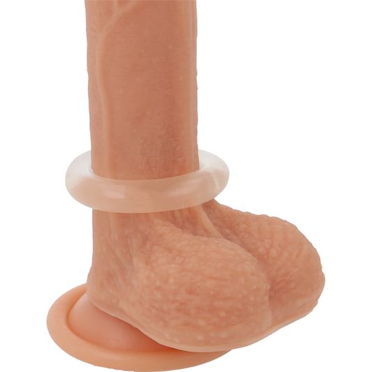 POWERING - ANNEAU PÉNIS SUPER FLEXIBLE ET RÉSISTANT 4,5CM CLAIR POWERING