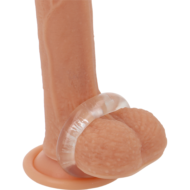 POWERING - ANNEAU PÉNIS SUPER FLEXIBLE ET RÉSISTANT 4,8CM PR05 CLAIR POWERING