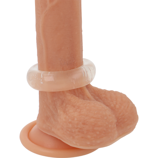 POWERING - ANNEAU PÉNIS SUPER FLEXIBLE ET RÉSISTANT 4,8CM PR05 CLAIR POWERING