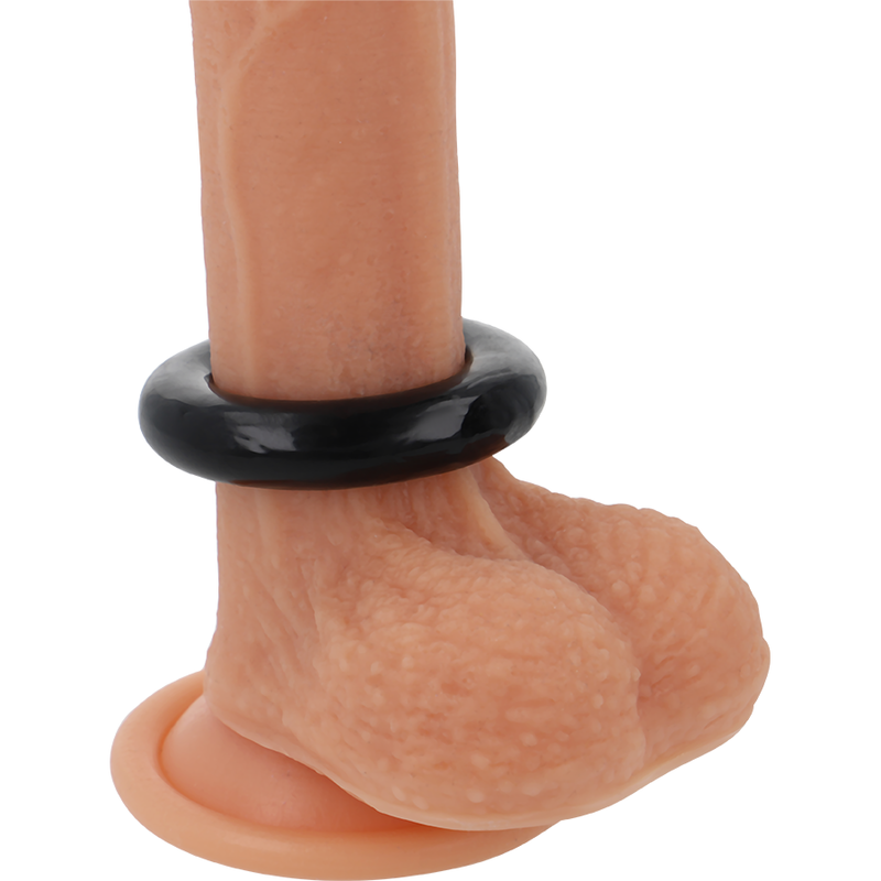 POWERING - ANNEAU PÉNIS SUPER FLEXIBLE ET RÉSISTANT 4,8CM PR05 NOIR POWERING