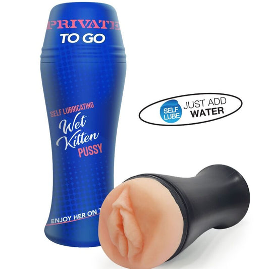 PRIVATE - MASTURBATEUR CHATON HUMIDE AUTO-LUBRIFIANT À PARTIR - Sensualia