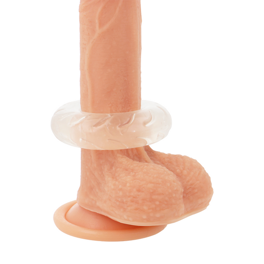 POWERING - ANNEAU PÉNIS SUPER FLEXIBLE ET RÉSISTANT 5CM PR08 CLAIR POWERING