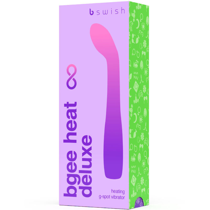 B SWISH - VIBRATEUR RECHARGEABLE BGEE HEAT INFINITE DELUXE LAVANDE SILICONE - Sensualia