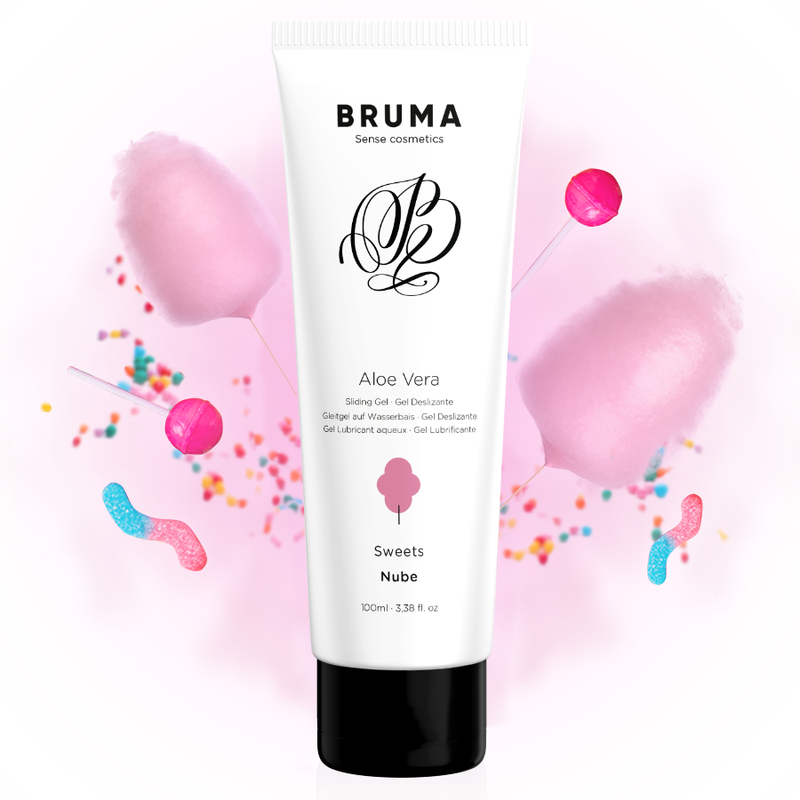 BRUMA - GEL GLISSANT À L'ALOE VERA SAVEUR BONBONS 100 ML - Sensualia