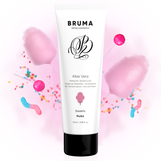 BRUMA - GEL GLISSANT À L'ALOE VERA SAVEUR BONBONS 100 ML - Sensualia
