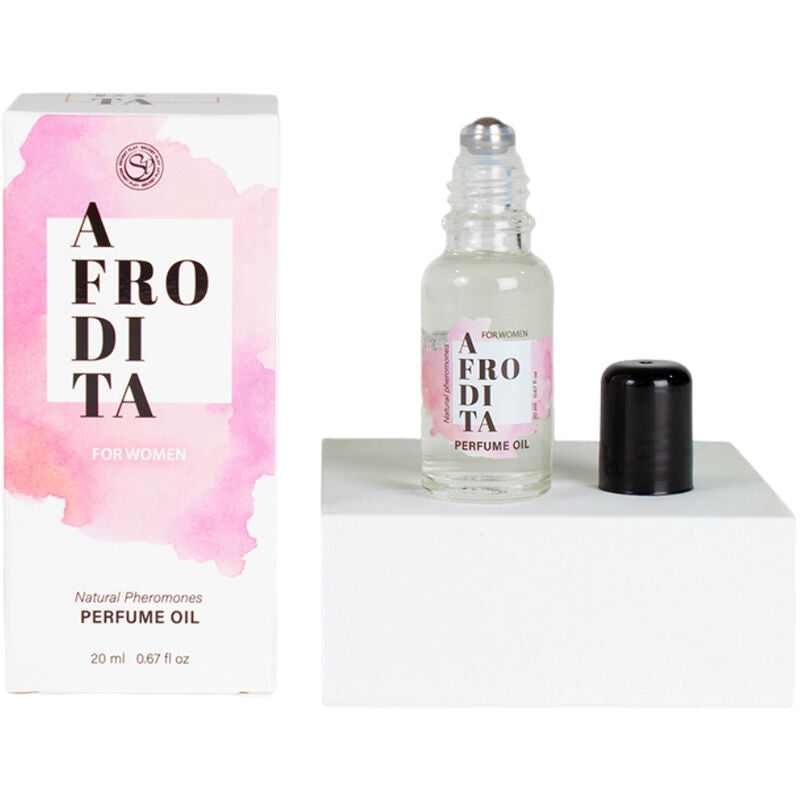 SECRETPLAY - HUILE DE PARFUM AUX PHÉROMONES NATURELLES AFRODITA 20 ML - Sensualia