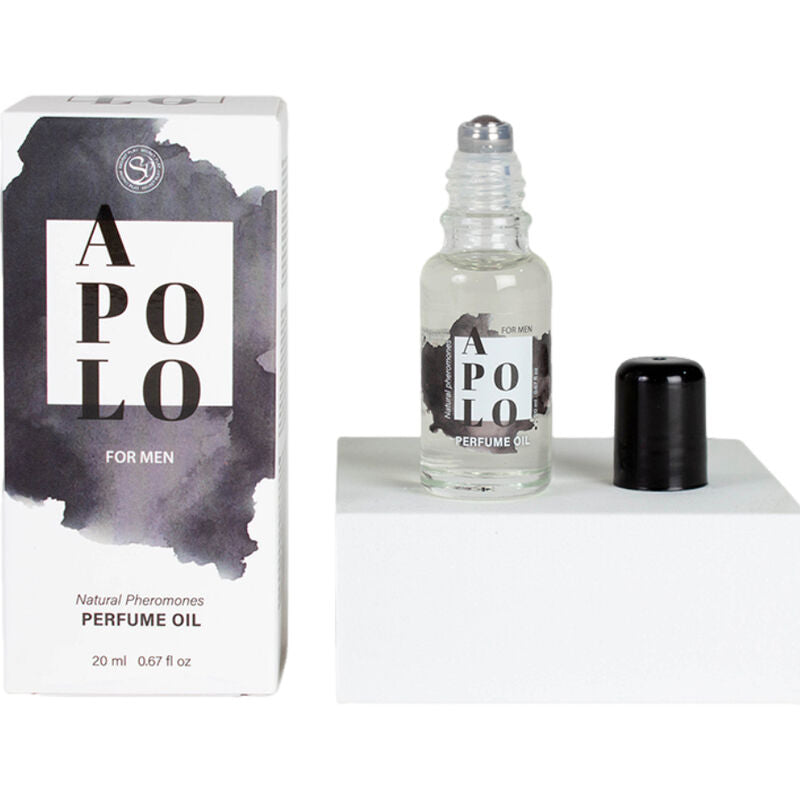 SECRETPLAY - HUILE DE PARFUM AUX PHÉROMONES NATURELLES APOLO 20 ML - Sensualia