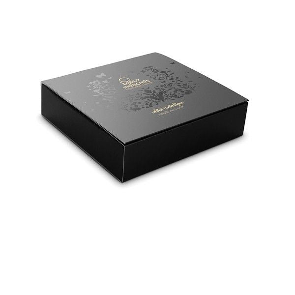 BIJOUX - DÉSIR MÉTALLIQUE COLLIER MÉTALLISÉ NOIR - Sensualia