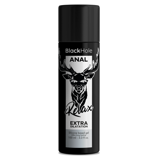 BLACK HOLE - GEL TROU NOIR BASE SILICONE DILATATION ANALE 100 ML - Sensualia