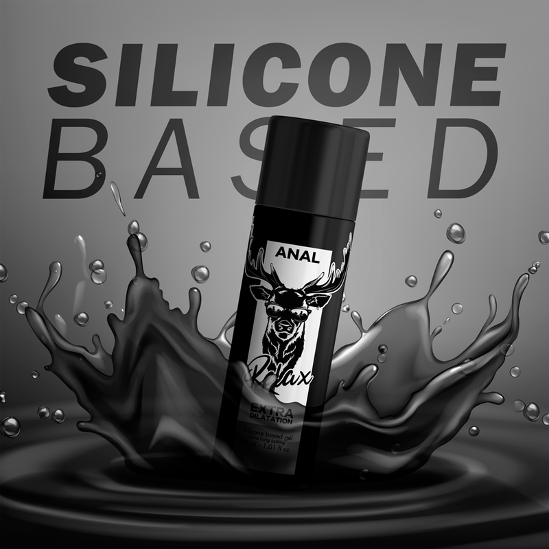 BLACK HOLE - GEL TROU NOIR BASE SILICONE DILATATION ANALE 30 ML - Sensualia