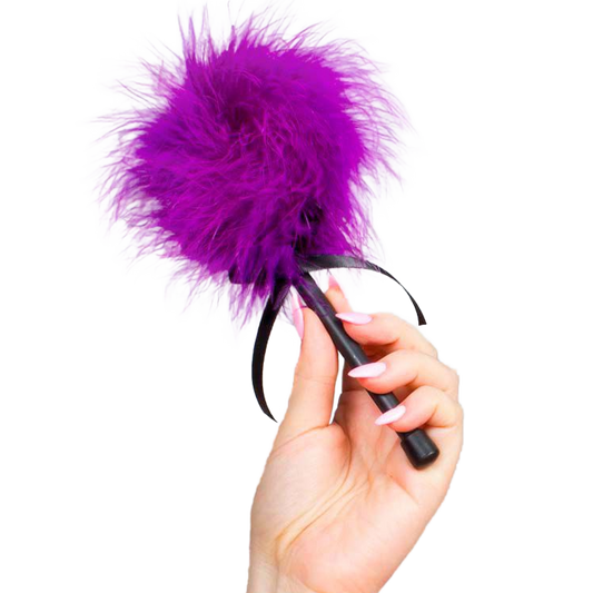 SECRETPLAY - DUSTER MARABOU ROSE VIOLET SECRETPLAY 100% FETISH
