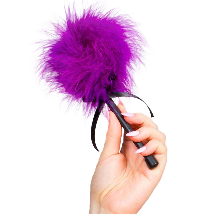 SECRETPLAY - DUSTER MARABOU ROSE VIOLET - Sensualia
