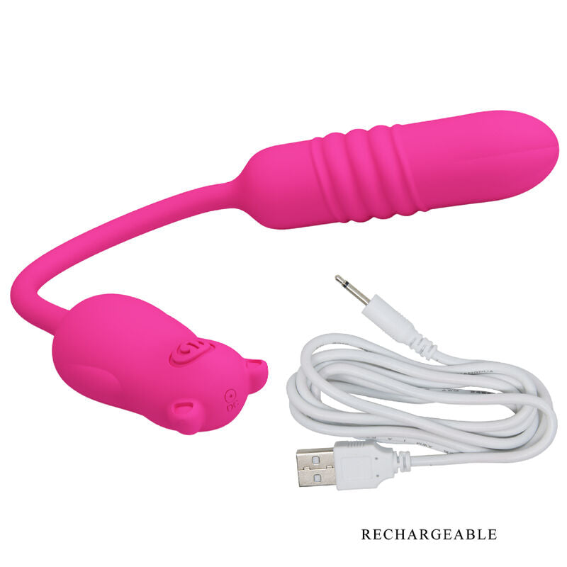 PRETTY LOVE - NOBIKUMA BALLE VIBRANTE EN SILICONE ROSE - Sensualia