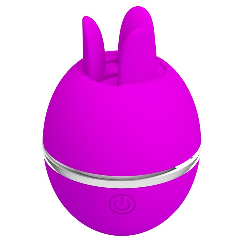 PRETTY LOVE - VIBRATEUR ROND EN SILICONE GEMINI BALL VIOLET - Sensualia