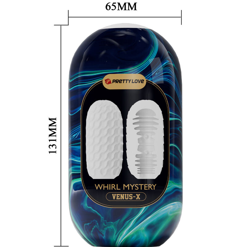 PRETTY LOVE - OEUF DE MASTURBATEUR TOURNOIR MYSTÈRE VENUS - Sensualia