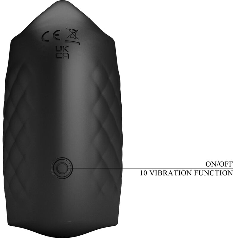PRETTY LOVE - MASTURBATEUR MANUEL POUR VIBRATEUR RECHARGEABLE GLAND - Sensualia