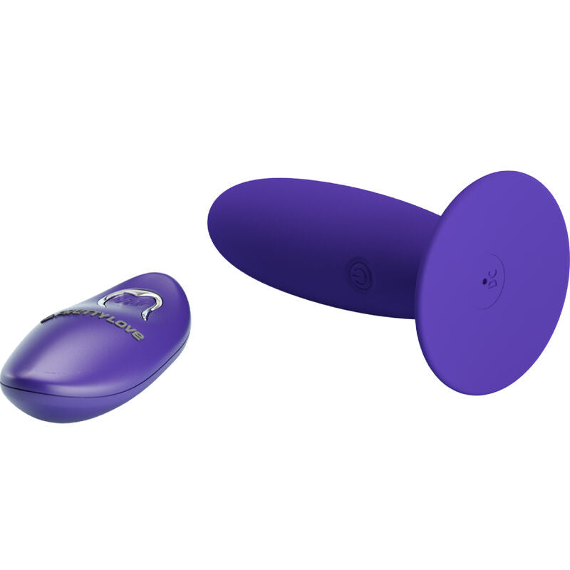 PRETTY LOVE - VIBRATEUR ANAL YOUTH PLUG TÉLÉCOMMANDE VIOLET - Sensualia