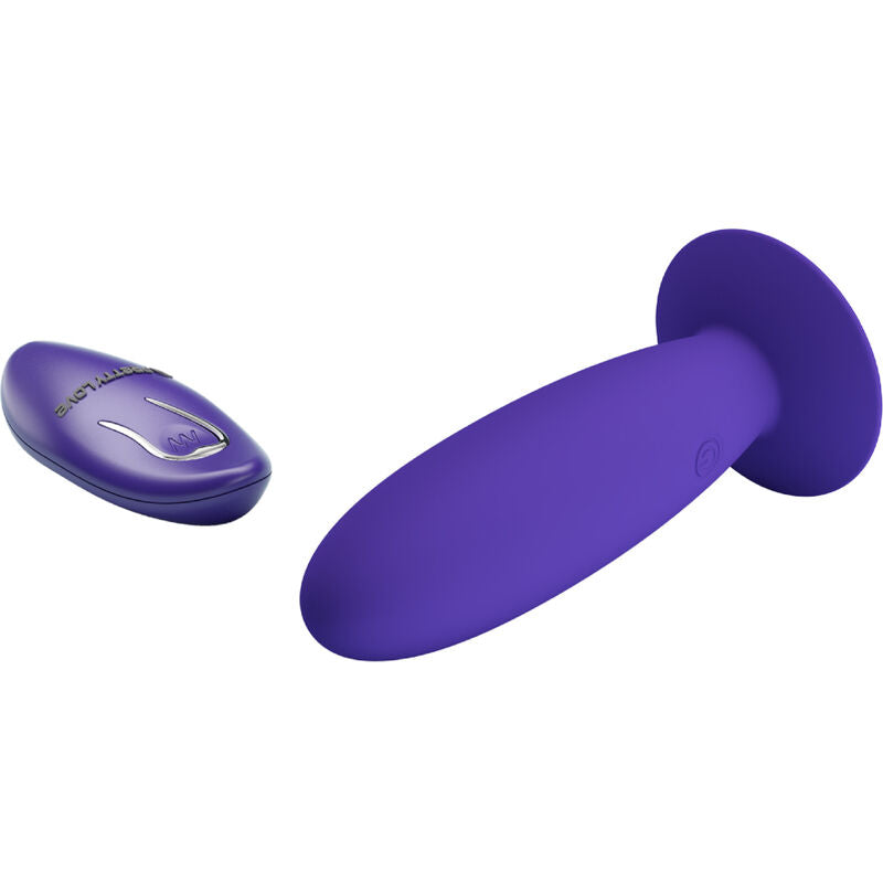PRETTY LOVE - VIBRATEUR ANAL YOUTH PLUG TÉLÉCOMMANDE VIOLET - Sensualia