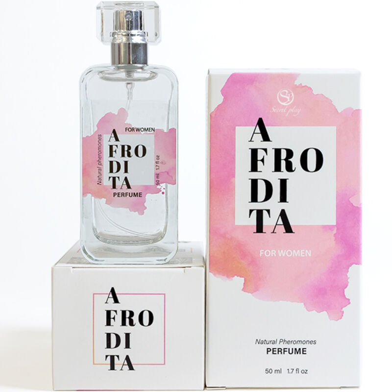 SECRETPLAY - SPRAY PARFUM AUX PHÉROMONES NATURELLES APHRODITE 50 ML - Sensualia