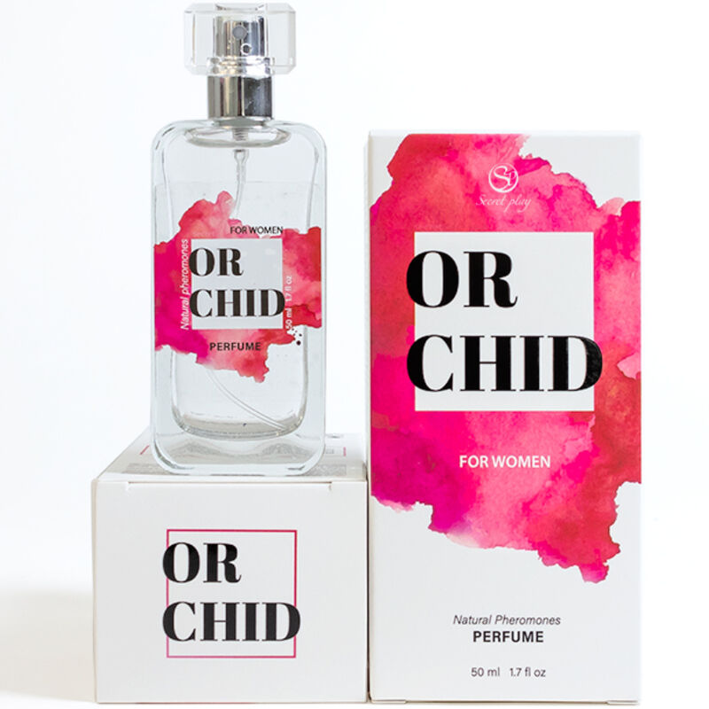 SECRETPLAY - SPRAY PARFUM AUX PHÉROMONES NATURELLES D'ORCHIDÉE 50 ML - Sensualia