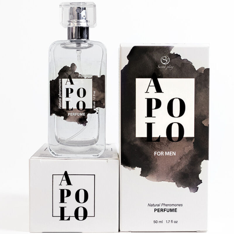 SECRETPLAY - SPRAY PARFUM AUX PHÉROMONES NATURELLES APOLO 50 ML - Sensualia