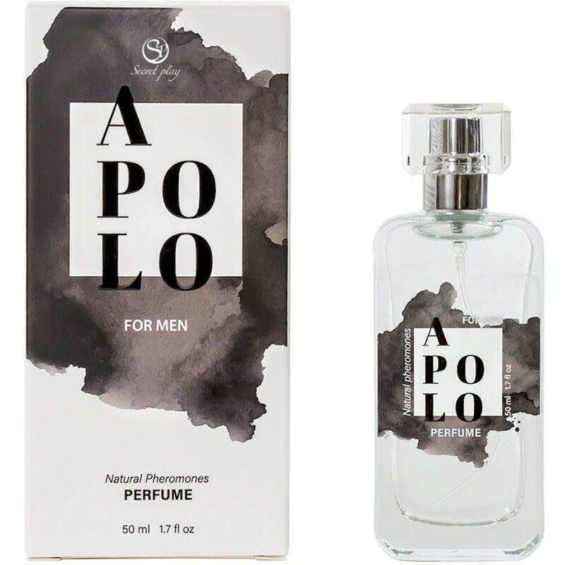SECRETPLAY - SPRAY PARFUM AUX PHÉROMONES NATURELLES APOLO 50 ML - Sensualia